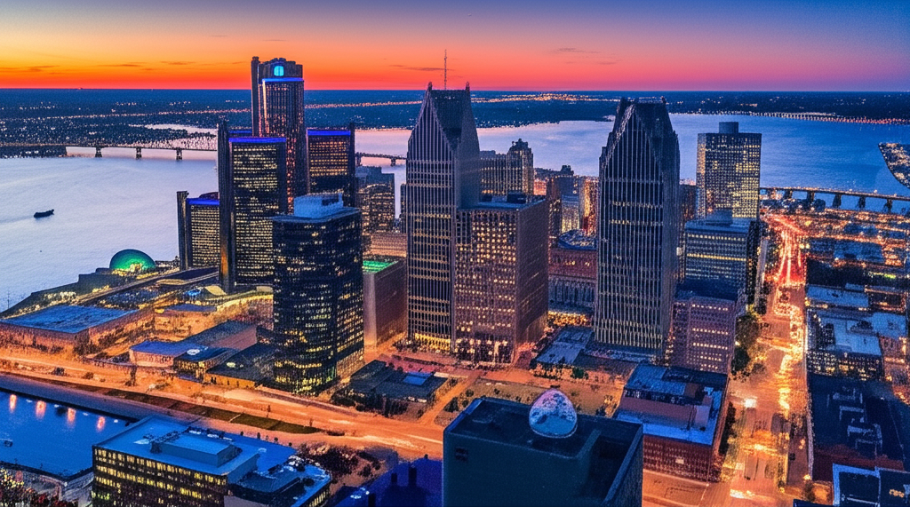 Detroit Skyline
